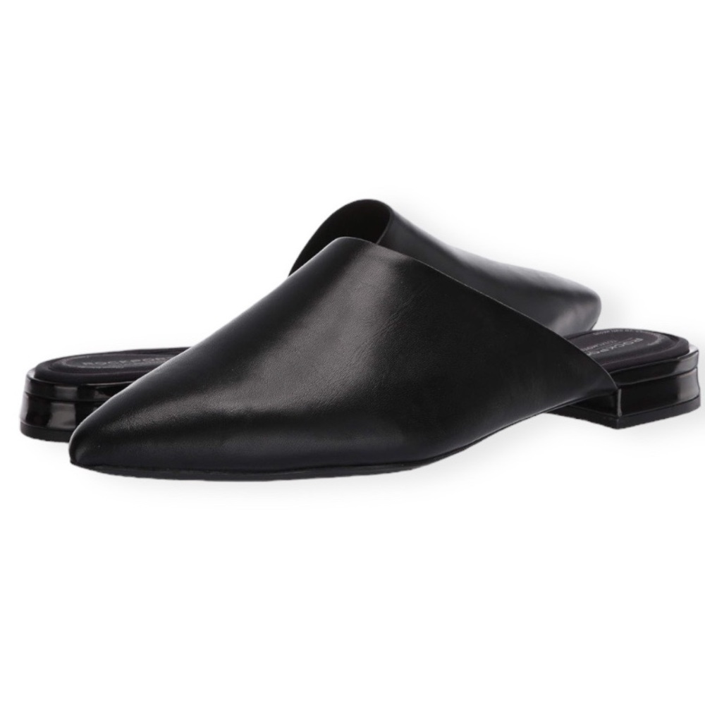 Rockport Women’s Total Motion Slide Loafer Flats Black Size 7.5